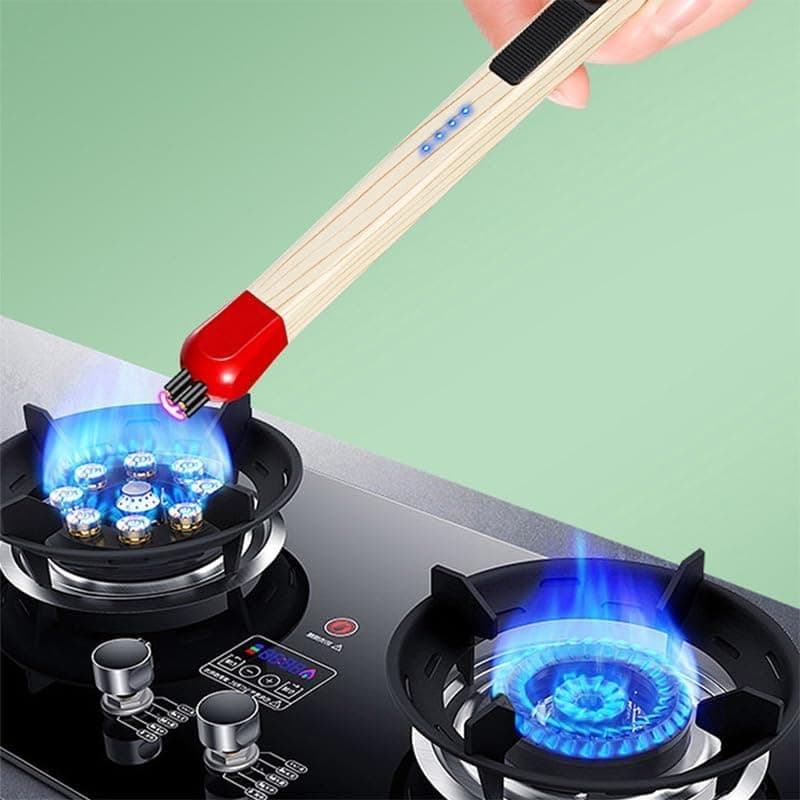 Novelty Matchstick Shaped Lighter Refillable Gas Fire Starter Tool