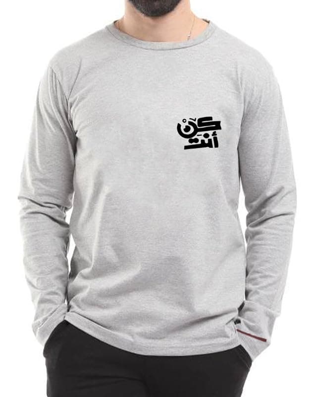 Print Online Mens Long Sleeve Shirt T-shirt Sweatshirt