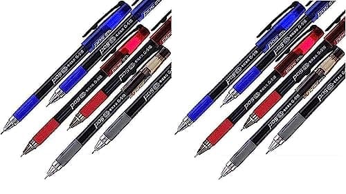 Year Boss Gel Pen G-518 (4 Blue + 4 Red + 4 Black) Writing instrument