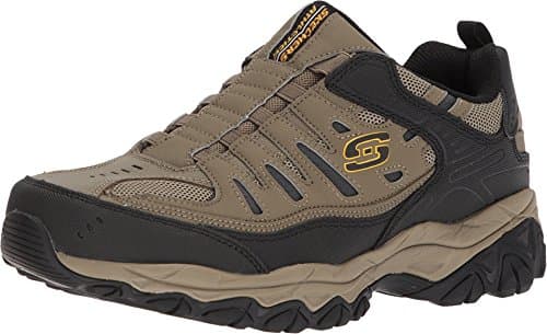 Skechers Men's Afterburn M. Fit Wonted Loafer, Pebble, 44 EU Shoes