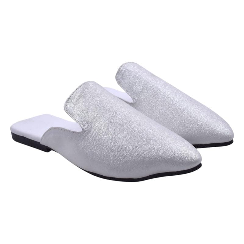 Women's Footwear B&W-W101-White-37 Sandal
