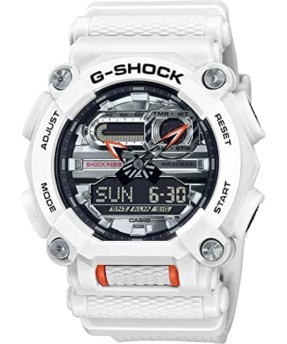 Casio Analog Sports watch rubber strap for Women, White- LRW-200H-4BVDF