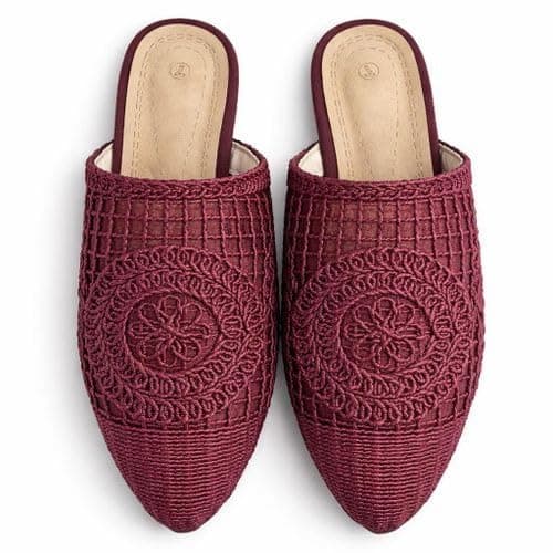Silber Women's Knitted Season Fashion Look | Imported Light Shoes with Flexible Comfort Sole sl (Size 38) Slipper