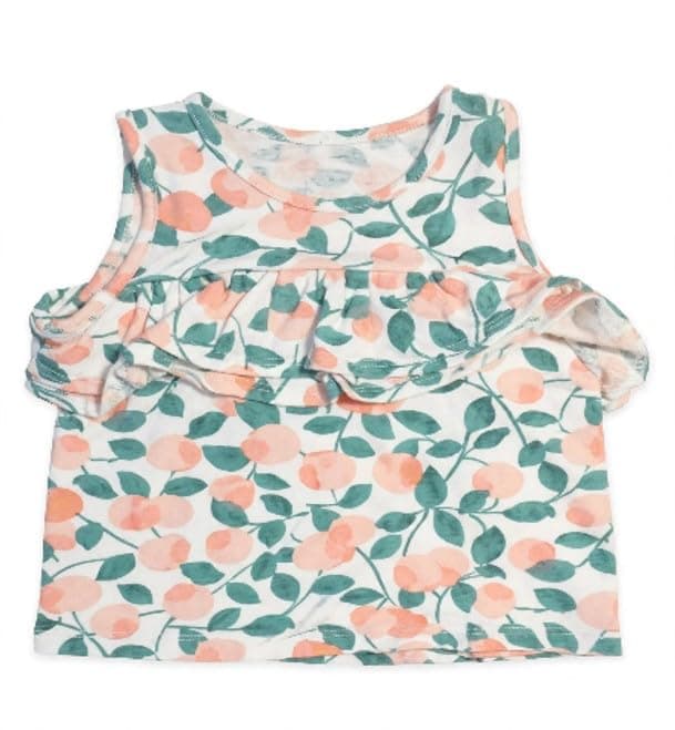 lovely land Girls Bloouse with leafe Tree Classic Shirt