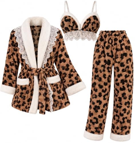 Women's Winter Pajama 3 Piece Home Use & Daily Comfort IN