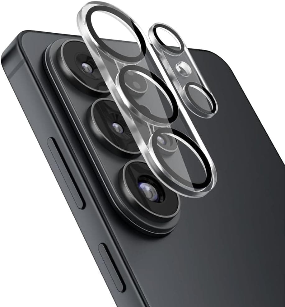 Camera Lens (Compatible With Samsung S26 Ultra) Protector, Full Coverage One-Piece HD Clear Tempered Glass, 9H Hardness, Scratch Resistant, High Transparency