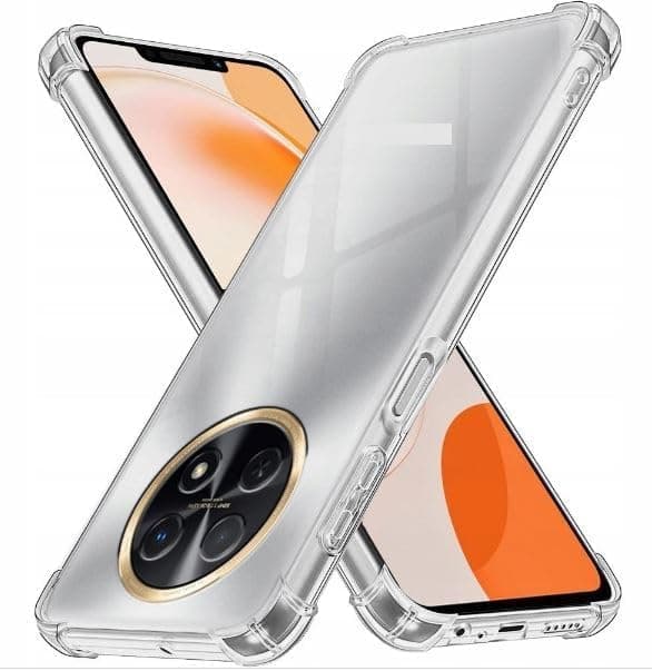 ELMO3EZZ Compatible with HD Clear Case ghorilla For Huawei Nova Y91 Case Soft TPU Silicone Bumper Reinforced Corner Full Camera Protection Cover Cellular phone case