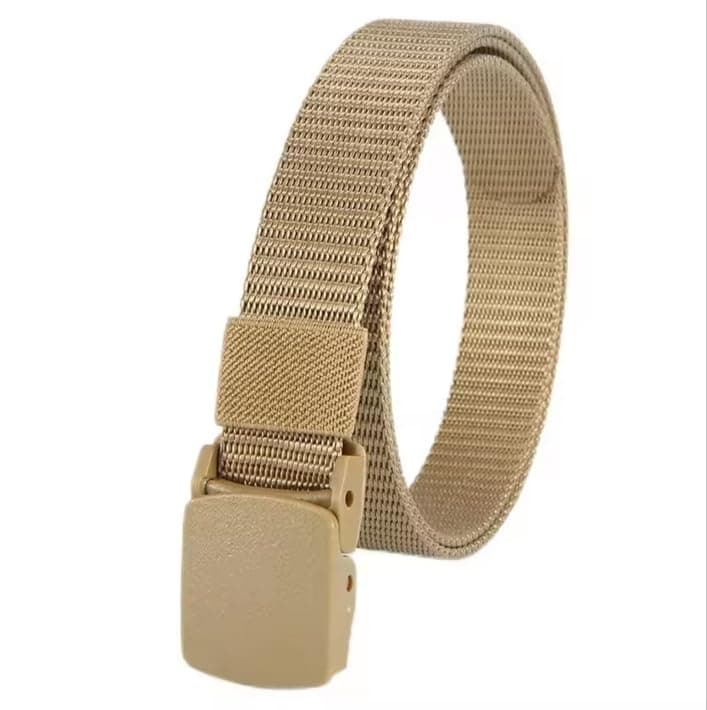 Kids Nylon Belt with Plastic Buckle, Multicolor, Adjustable, Boys Accessory