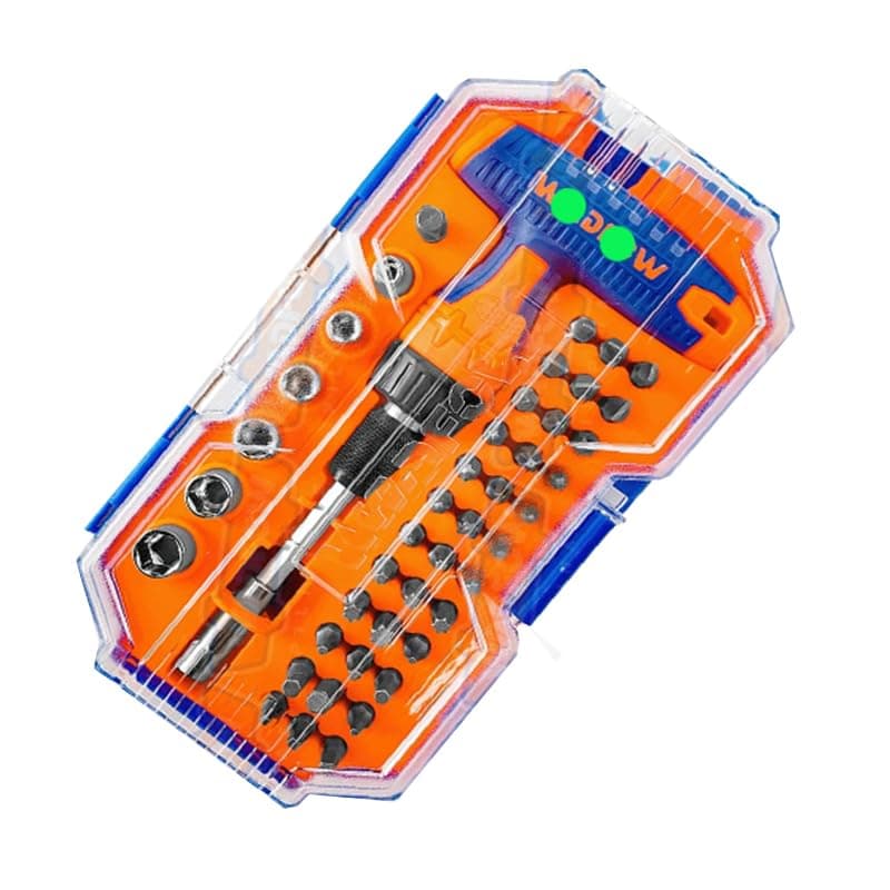 KaberTrade T-Handle Nut and Bit Driver Kit (45 Pieces - WSS8B45 Code :7464) Auto accessory