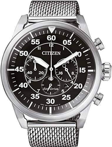 Citizen Men's Quartz Watch with Chronograph Quartz Stainless Steel CA4210 59E