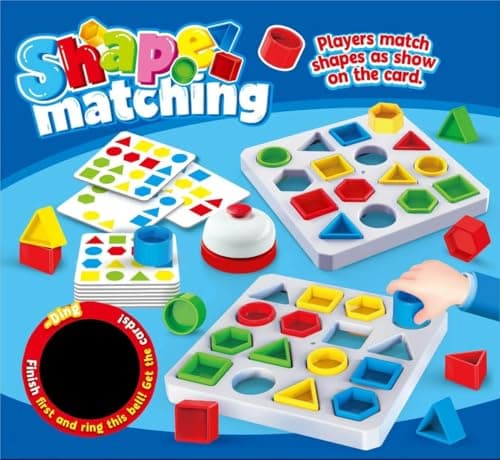 Geometric Shapes Challenge Game for Kids