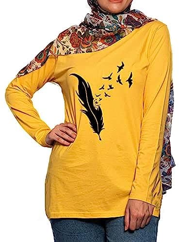 Print Online"FEATHER" T-Shirt