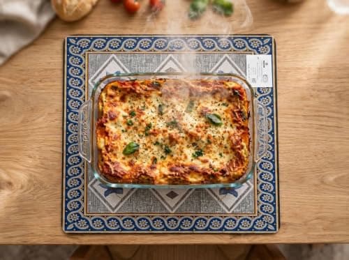 Generic Trivet/Coaster for Hot Dishes,Suitable for soup pots, and meat casseroles,Soft velvet top surface; heat-resistant and protects marble and wood surfaces,40 x 30 cm,Multicolors, .ho
