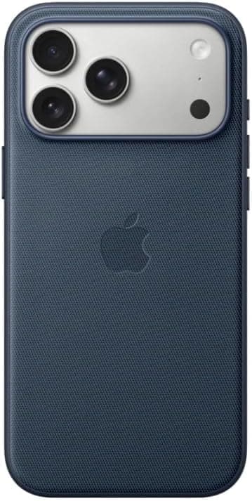 Premium Protective (Compatible with iPhone 17 Pro) Made Of Soft Leather And Flexible TPU With a Leather-Like ; Supports Charging And Features A Camera Protection Frame And A Slim Design. (Blue) Cellular phone case