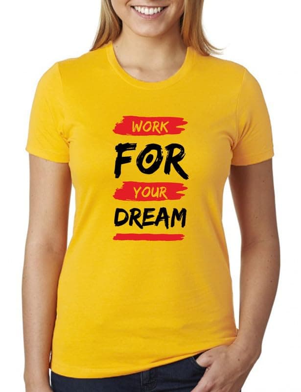 Print Online Short Sleeve T-Shirt -C342