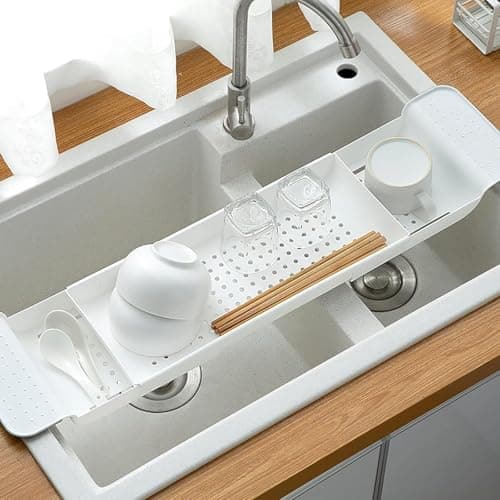 Expandable Sink Strainer Basket for Washing Vegetables Fruits and Dishes Drain strainer