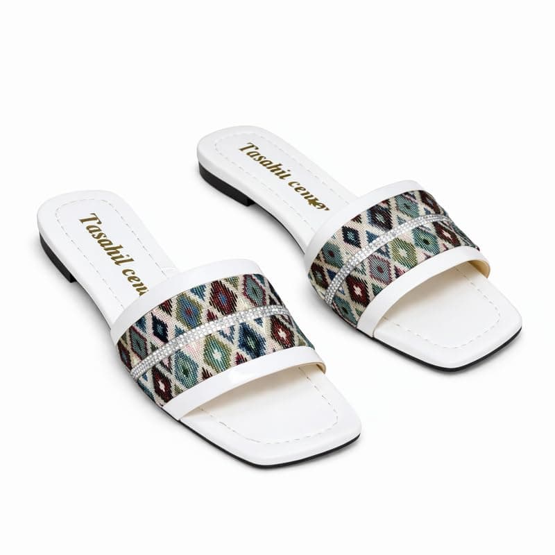 سليبر حريمى فلات جلد 641 Sandal