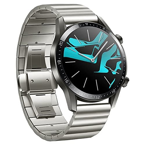 Ceramic Steel Strap For Samsung Galaxy Watch3 45mm /Watch 46mm/Gear S3/Huawei Watch GT2E/GT (42mm, 46mm, Silver, 22MM) Watch band