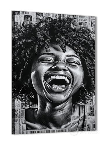 Skills C0060 Canvas Wall Art - Street Art - Graffiti - Wall Hanging for Home Wall Decor, Living Room, Office Decorations & More - Size (30cm x 40cm)