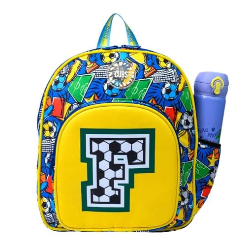 Football Fan letter F backpack Nursery