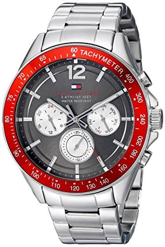 Tommy Hilfiger Men's 1791122 Sophisticated Sport Analog Display Quartz Silver Watch