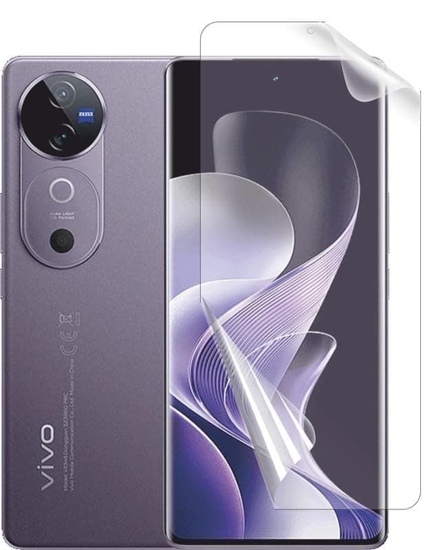 ARROWS TPU Screen Guard for Vivo V40, Unbreakable HD Hydrogel Film Flexible - Not A Glass (one piece) Screen protector
