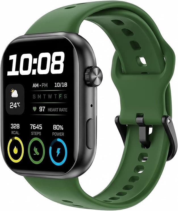 Silicone Bracelet for HONOR Choice Watch 2i Strap, Soft Silicone Sport Replacement Strap for Women/Men, Adjustable Waterproof Sports Band for HONOR Choice Watch 2i
