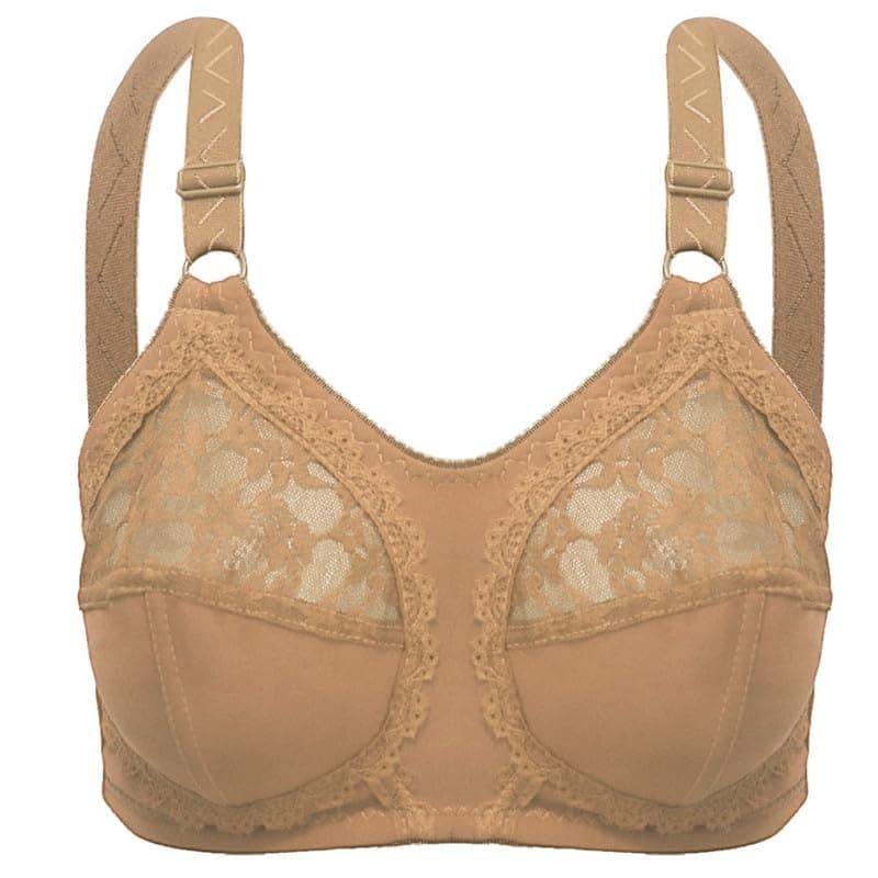 Lasso Womens Super Support Bra Cup D With Lace Bra (pack of 1)