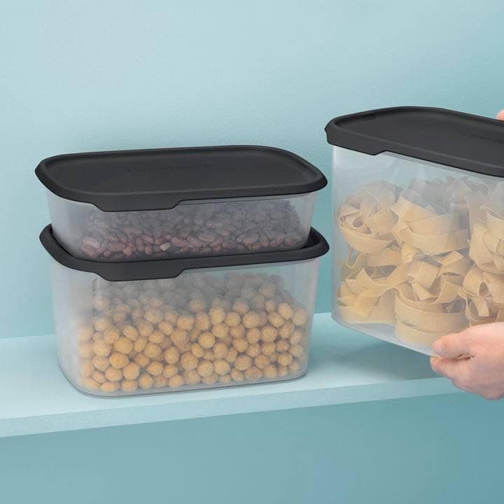 Generic 5-Piece Legume Food Storage Container Set with Airtight Lids, .hg