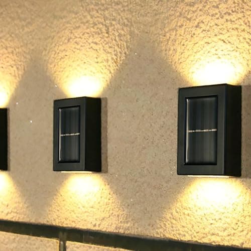Decorative Lantern - Solar-Powered Wall Light for Smooth Surfaces, Perfect for Creating Ambiance in Gardens and Outdoor Areas Light fixture