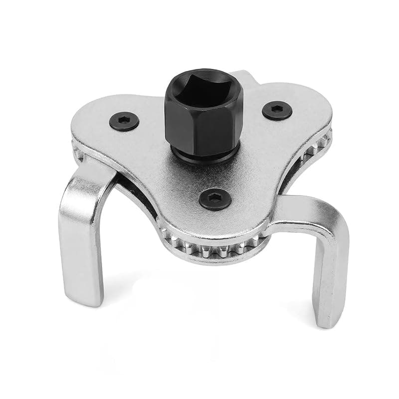 KaberTrade Oil Filter Removal Wrench (Clamp) Designed with 3 Jaws to Provide Strong Grip and Prevent Slip During Use (Code:10514)