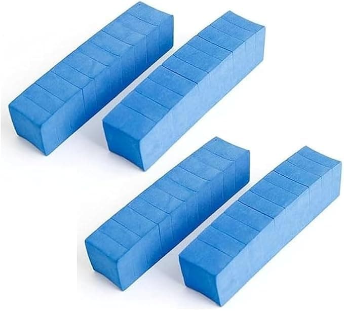 SACAR Car Door Protector Foam Bumper Anti-Collision Scratch Resistant Self Adhesive (Size:13cm, 4pcs Blue) Auto part