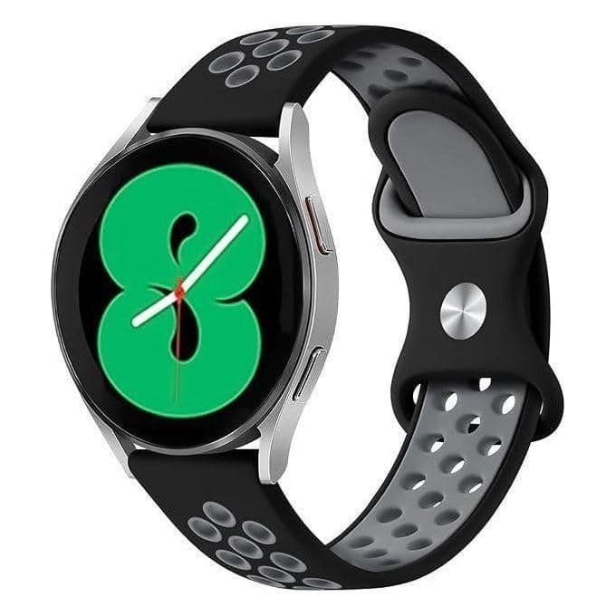 Straps (Compatible with Samsung Galaxy Watch 7 6 5 4 FE Strap 20mm 44mm/Watch 6 Classic 43mm 47mm/5 Pro 45mm/4 Classic 42mm 46mm, 40mm Soft Silicone Replacement Sport Band for