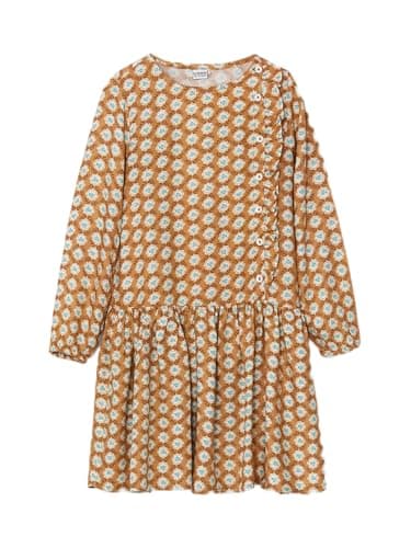 LC WAIKIKI Patterned Ruffled Girls' Short Dress