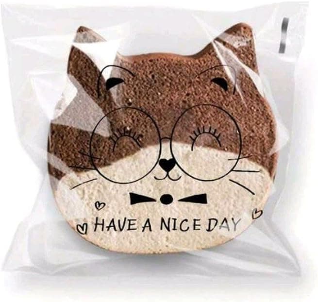 Clear Self-Adhesive Plastic Sandwich Bags 15x18cm Food Storage 100pcs Pack