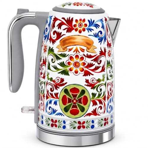 2200W Stainless Steel Electric Kettle Colorful Pink Design | Large capacity, auto shut off, fast boiling, fashion design Electric water boiler