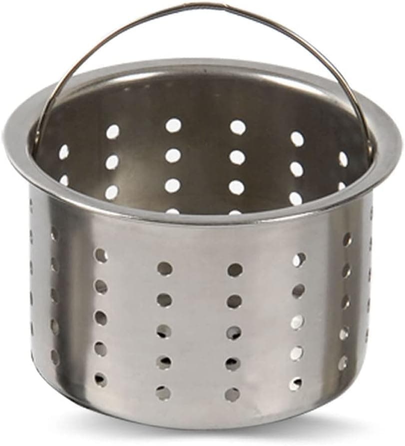 304 Stainless Steel Kitchen Sink Strainer with Dual Use Airtight Lid Stopper Drain strainer
