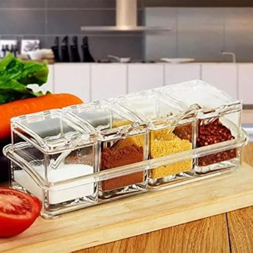 Generic Modern Acrylic Spice Set