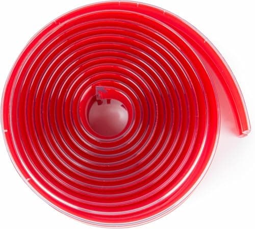 Circle M 1.5cm x 2m Clear Silicone Edge Protector Strip: Pre-Taped Baby Proof Corner Guard Furniture edge bumper