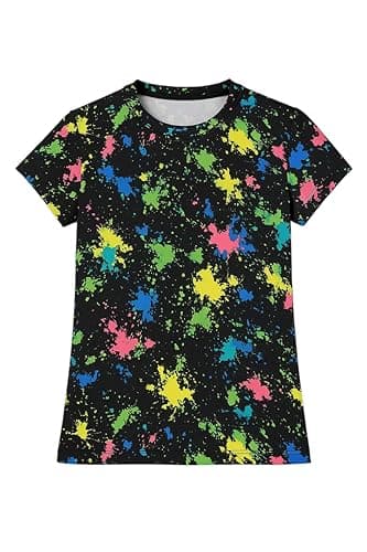 Mizah Kids T-Shirt With Fun Colors And Creative Designs, Comfortable Cotton, Perfect For Outings And Daily Occasions For Girls