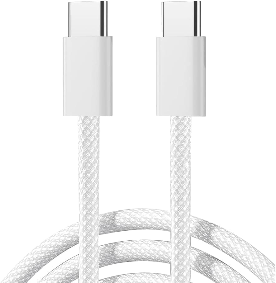 Type C To C Cable, Fast Charging, 60W, Compatible With iPhone 17, Supports Data Transfer