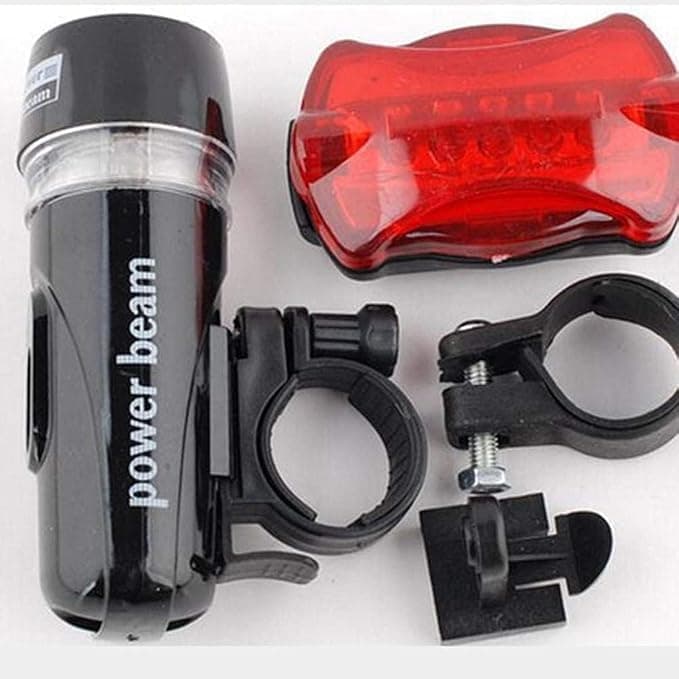 SACAR 5 LED Rear Safety Morning Light Waterproof Super Bright Bicycle Front Light Kit Five Light