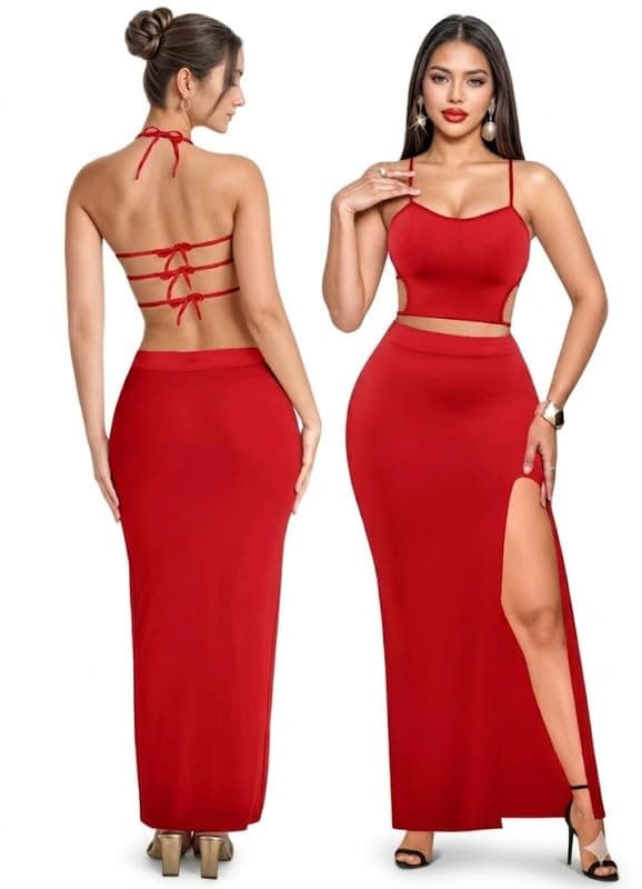 Women's Soft Satin Backless Crisscross Straps Lace Detail Short Lingerie Nightgown han-besha-711 Nightgown nightshirt