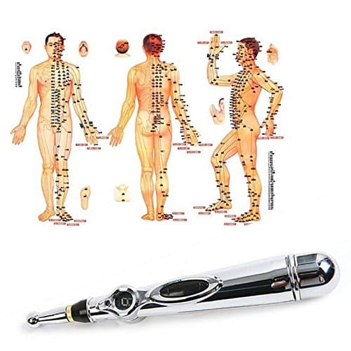 Generic New Electronic Acupuncture Pen Pain Relief Therapy Pen Safe Meridian Energy Heal Massage Body Head Neck Leg Health Massageadores Massager