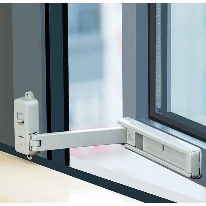 Window Lock Limiter for Ventilation Control Easy Installation Design