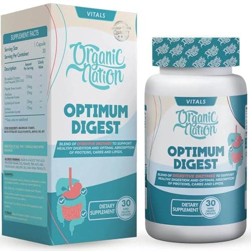 Organic Nation Optimum Digest 30Serv.-30 Capsules Nutritional supplement