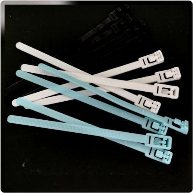15-Pack Reusable Silicone Cable Straps for Charger and PC Wire Management