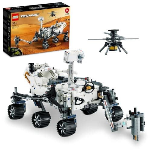 LEGO Technic NASA Mars Rover Perseverance 42158 | Space Vehicle Model Kit, STEM Engineering Set for Kids, Gift for 10+ Year Old Boys & Girls, 1,132 Pieces Toy building block