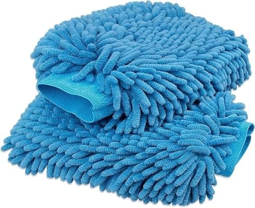 Waterproof Microfiber Car Wash Sponge Set Lint-Free and Scratch-Free Large for Cars and Kitchens MultiColor Set Of 2 PC Towel