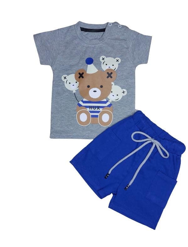 Nice Baby 383 Teddy Bear Kids Set of 2 pieces For Summer Coordinated outfit